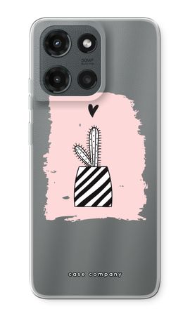 Black and white cactus