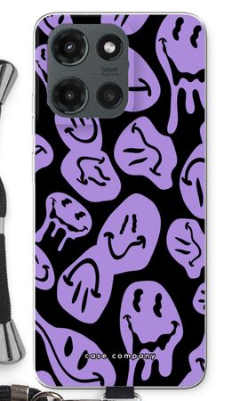 Melting Smiley - Purple