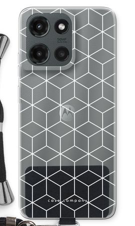 Cubes black and white