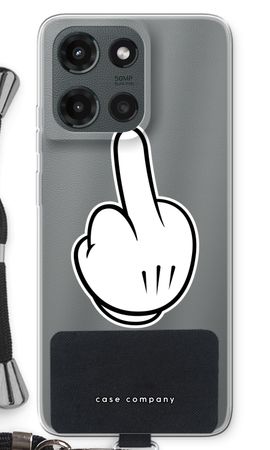 Middle finger black