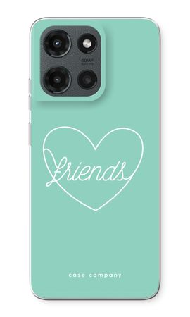 Friends heart pastel