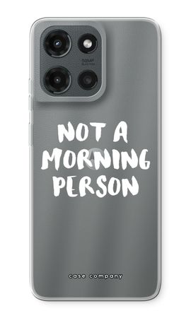 Morning person