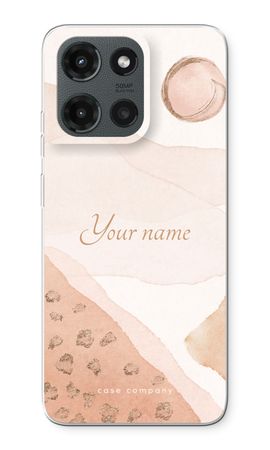 Gold Spots Namecase - Blush