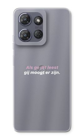 gij moogt er zijn