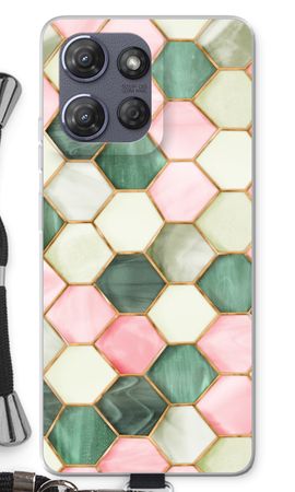 Hexagons in stained glass