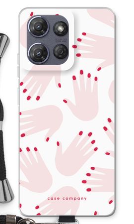 Hands pink