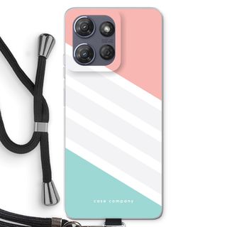 Pastellfarbene Streifen