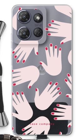 Hands pink