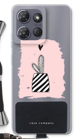 Black and white cactus