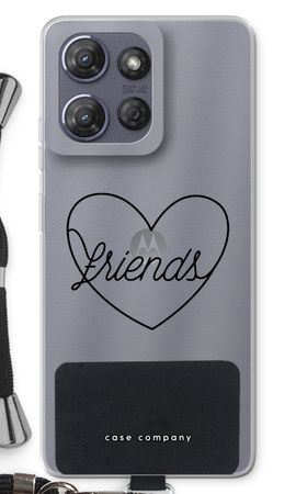 Friends heart black