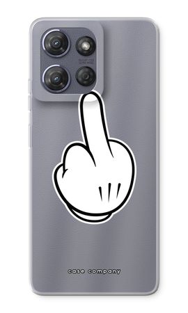 Middle finger white