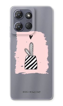 Black and white cactus