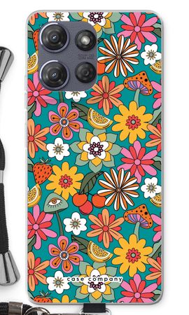 Retro Flowers N°2 - Blue