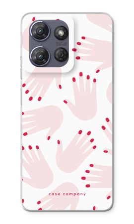 Hands pink