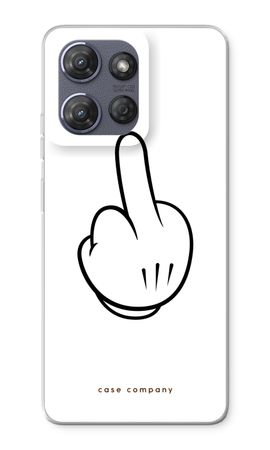 Middle finger white