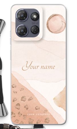 Gold Spots Namecase - Blush