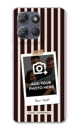 Polaroid - Retro, Miękkie etui Motorola Moto G Power (2025)