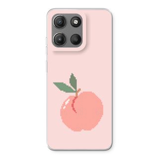 Stitched Peach