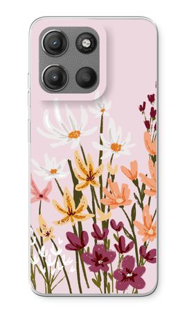 Painted wildflowers