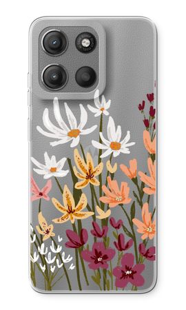 Painted wildflowers