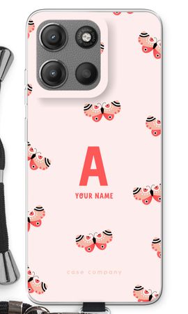Rosy Butterflies Monogram