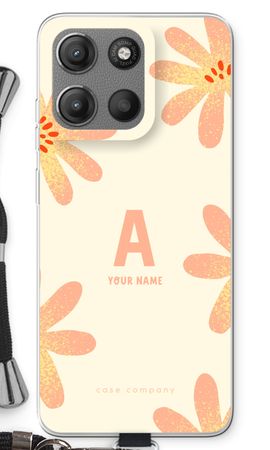 Peach Blossom Monogram