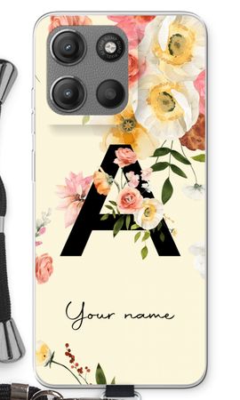 Flirty Flowers Monogram