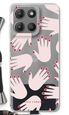 Hands pink