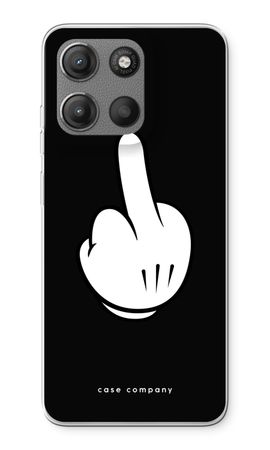 Middle finger black