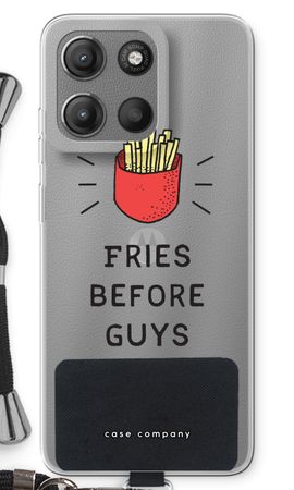 Fries before guys