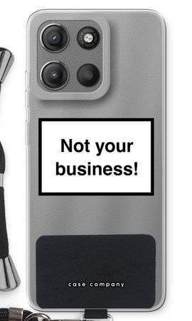 Not your business