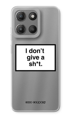 Don't give a shit