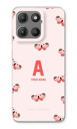 Rosy Butterflies Monogram