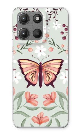Butterfly in a floral world