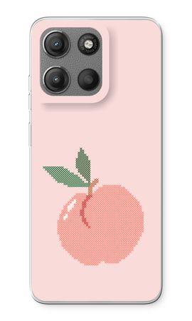 Stitched Peach