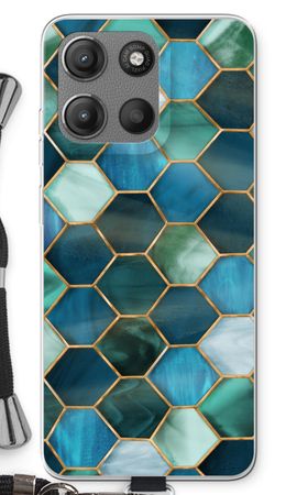 Hexagons in stained glass