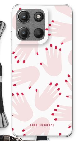Hands pink