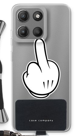 Middle finger black
