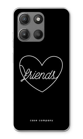 Friends heart black
