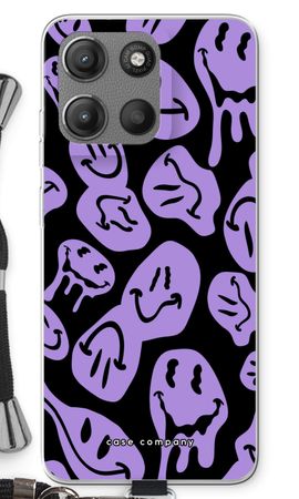 Melting Smiley - Purple