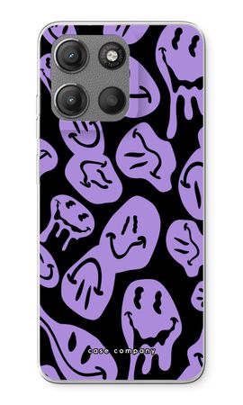 Melting Smiley - Purple