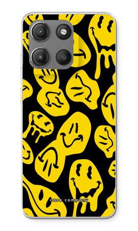 Melting smiley - Yellow