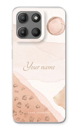 Gold Spots Namecase - Blush