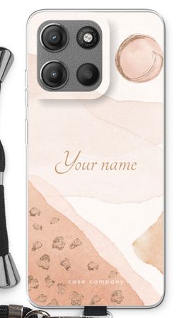 Gold Spots Namecase - Blush