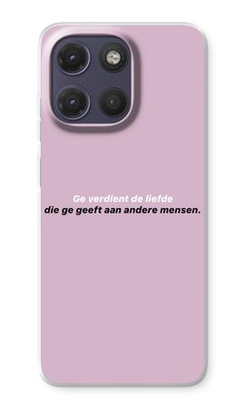 Ge verdient de liefde