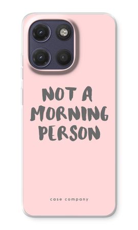 Morning person