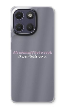 Ik ben trots op u
