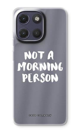 Morning person