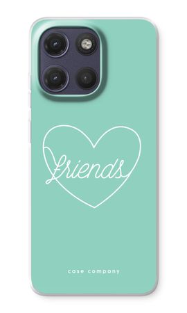 Friends heart pastel