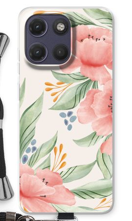 Fleurs roses douces